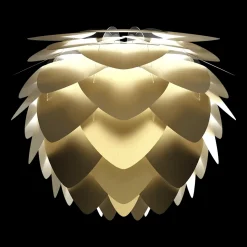 - Lampeskærm - Aluvia Pendel - Børstet messing - Medium Ø59 cm*Umage New