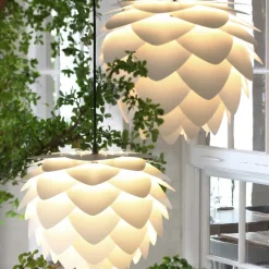 - Lampeskærm - Aluvia Pendel - Pearl White - Medium^Umage Discount