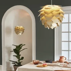 - Lampeskærm - Aluvia Pendel - Pearl White - Medium^Umage Discount