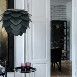 - Lampeskærm - Aluvia Pendel - Anthracite grey - Medium Ø59 cm*Umage New