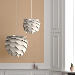 - Lampeskærm - Aluvia Pendel - Pearl white - Mini Ø40 cm*Umage Sale