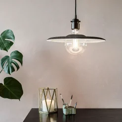 - Lampeskærm - Shade felt - Mørk*Umage