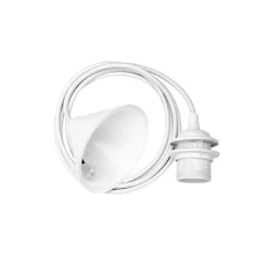 - Ophæng E27 - Ledning med fatning - Hvid^Umage Outlet