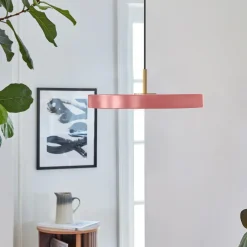 - Pendel - Asteria - Messingtop - Nuance rose - Mini Ø31 cm^Umage Discount