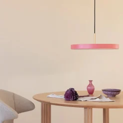 - Pendel - Asteria - Ståltop - Nuance rose - Mini Ø31 cm^Umage Discount