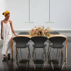 - Pendel - Asteria - Ståltop - Nuance olive - Mini Ø31 cm*Umage Outlet