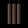 - Pendel Lamper - Chimes Cluster - 3 stk. - Dark oak/Mørk eg^Umage Clearance