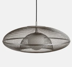 - Pendel Lampeskærm - Faraday - Large Stål^Umage New