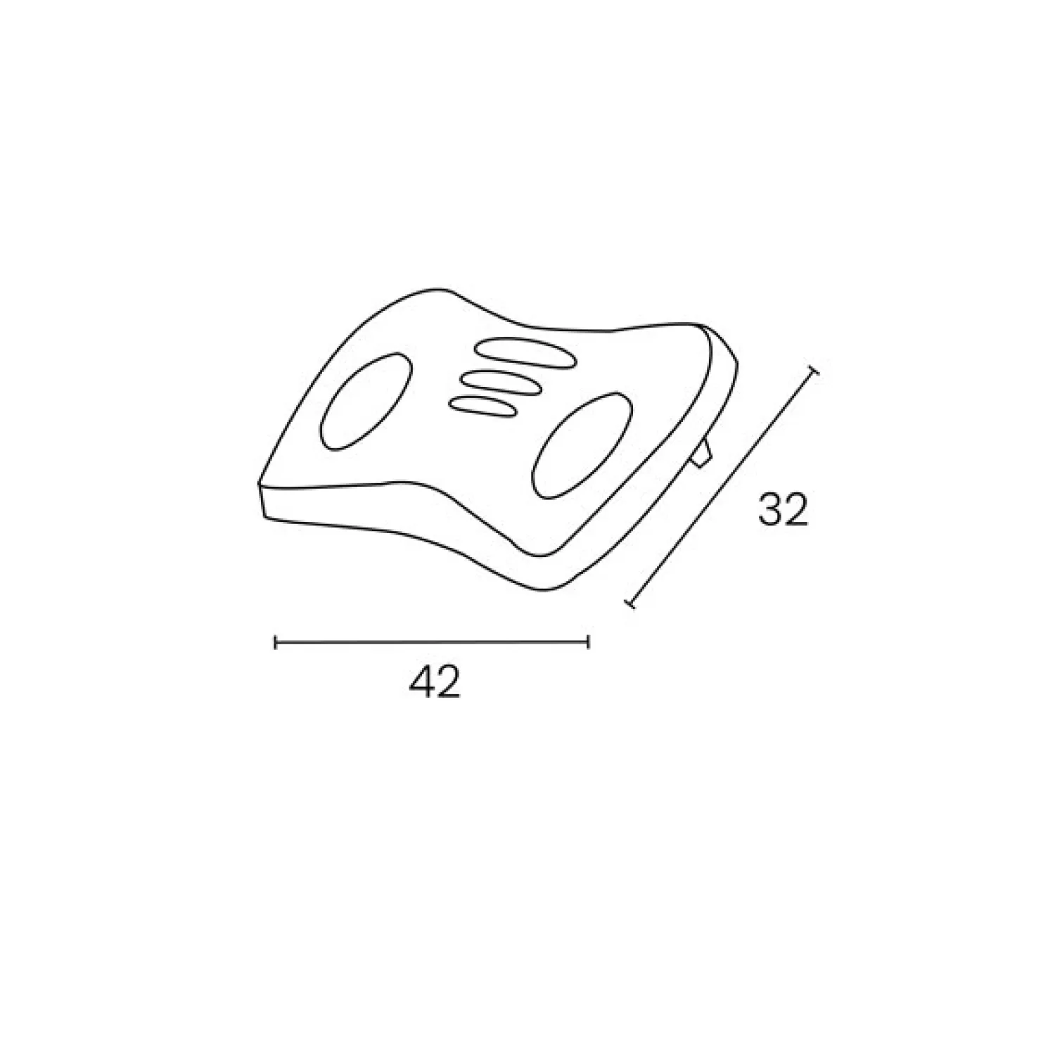- Fodstøtte - CHRYSALIS - Blå^Unilux New