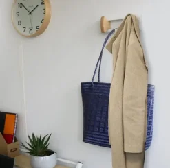 - Knagerække med 2 knager - AURORA - Hvid/Bøg^Unilux Outlet