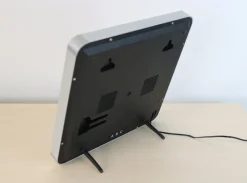 - LED Væg Ur - FLO - Sort*Unilux Online