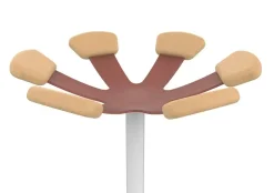 - Stumtjener - AURORA - Hvid/Rød^Unilux Best