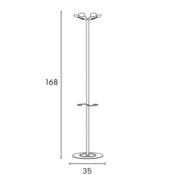 - Stumtjener - AURORA - Hvid^Unilux Outlet