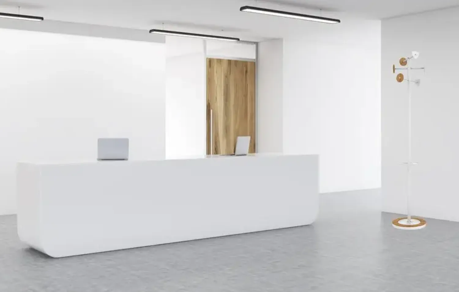 - Stumtjener - BORA - Bambus/Hvid*Unilux Discount