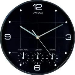 - Væg Ur - ON-TIME - Sort^Unilux Best