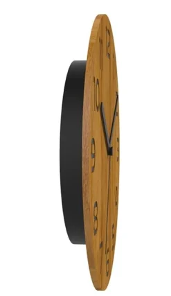 - Væg Ur - Palma - Bambus*Unilux