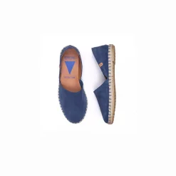 - Espadrillaer 'Carmen' - blå - str. 39^Verbenas