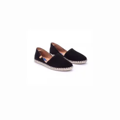 - Espadrillaer 'Carmen' - sort - str. 38^Verbenas Best