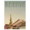 - Christianshavn plakat - 50x70 cm^VISSEVASSE