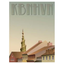 - Christianshavn plakat - 50x70 cm^VISSEVASSE
