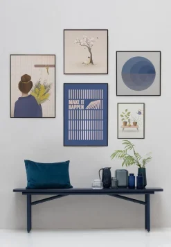 - Gradient blue plakat - 50x50 cm*VISSEVASSE Sale