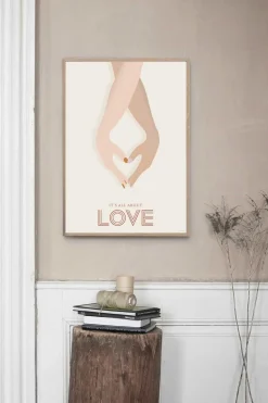 - It´s all about love - 30x40 cm*VISSEVASSE New