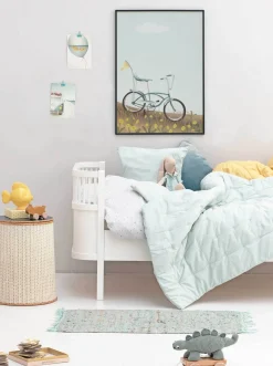 - Plakat - Bike With A Flag - 50x70 cm*VISSEVASSE Clearance