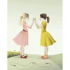 - Plakat - Hand-Clapping Girls - 50x70 cm^VISSEVASSE Best