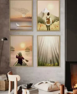 - Ramme til plakat - Eg - 30x40 cm*VISSEVASSE New