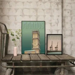 - Rådhuset plakat - 30x40 cm*VISSEVASSE Sale