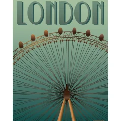 plakat - London Eye - 15x21*VISSEVASSE Sale