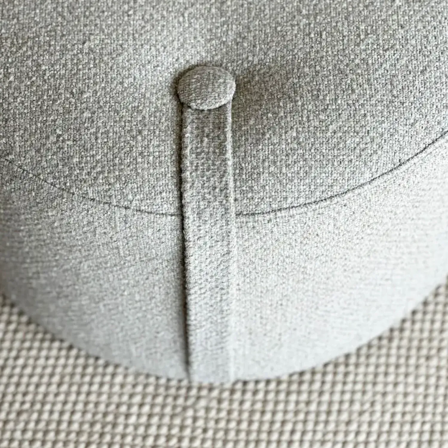 - Puf - Small - Denim - 46x 46 cm Højde 33 cm^We Do Wood Clearance