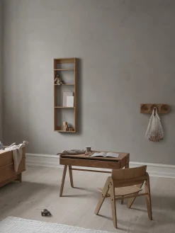 - Solid Hook, 3 Hooks, Oak*We Do Wood Online