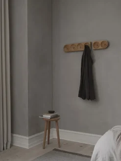 - Solid Hook, 2 Hooks, Oak*We Do Wood