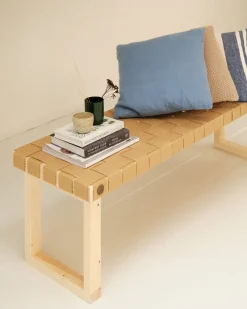 - Bænk - Lille - Natur^Wecycle Furniture Hot