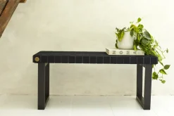 - Bænk - Medium - Sort*Wecycle Furniture New