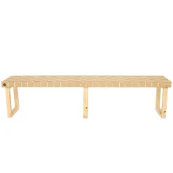 - Bænk - Stor - Natur*Wecycle Furniture