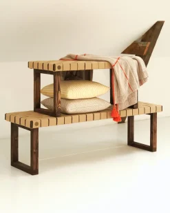 - Bænk - Stor - Valnød^Wecycle Furniture Outlet