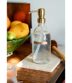 - Dish Soap transparent/brass 500ml DISH SOAP BRONZE LABEL^WELLmark Sale