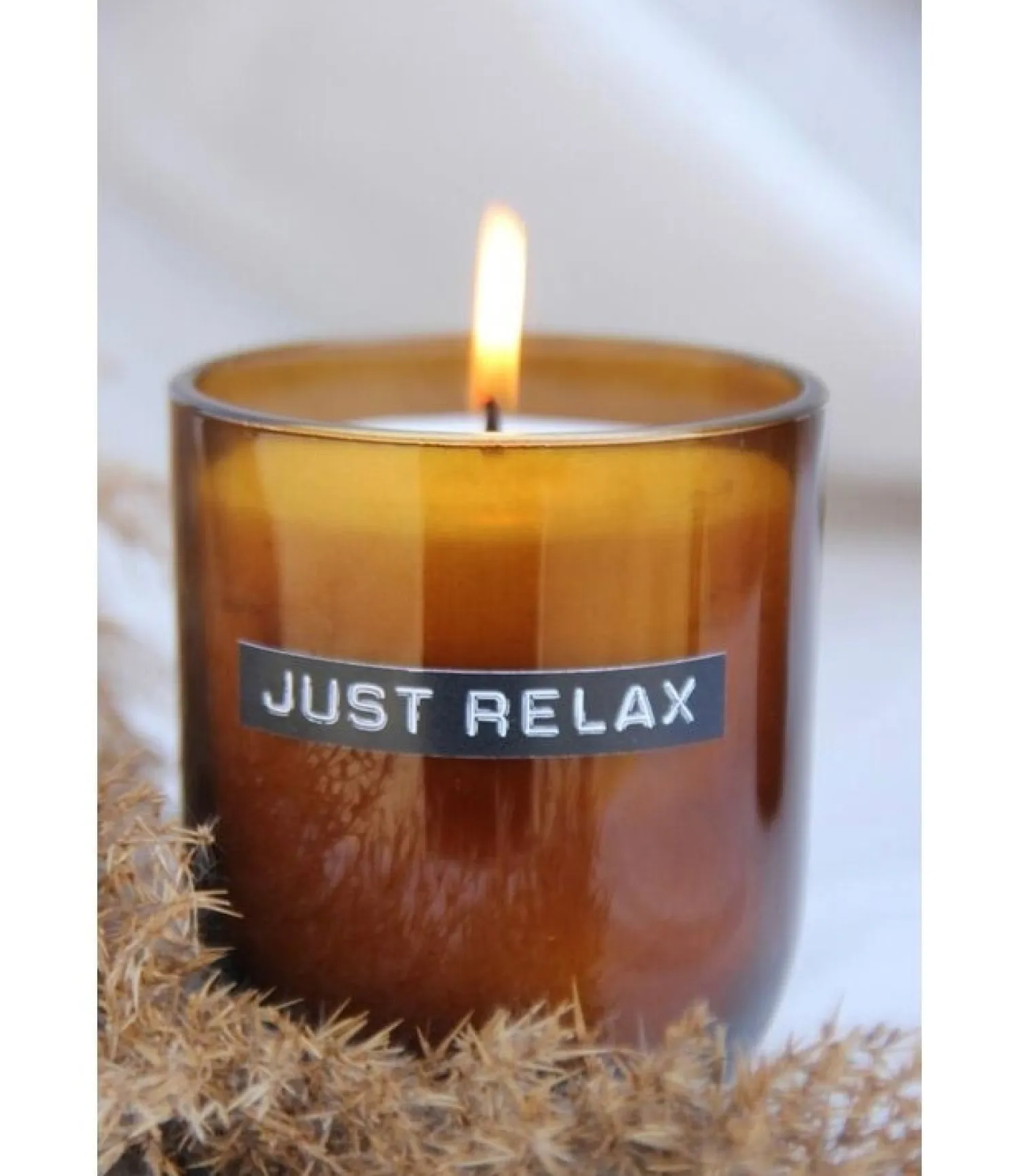 - duftlys - 250ml - Amber - Cedarwood*WELLmark Clearance