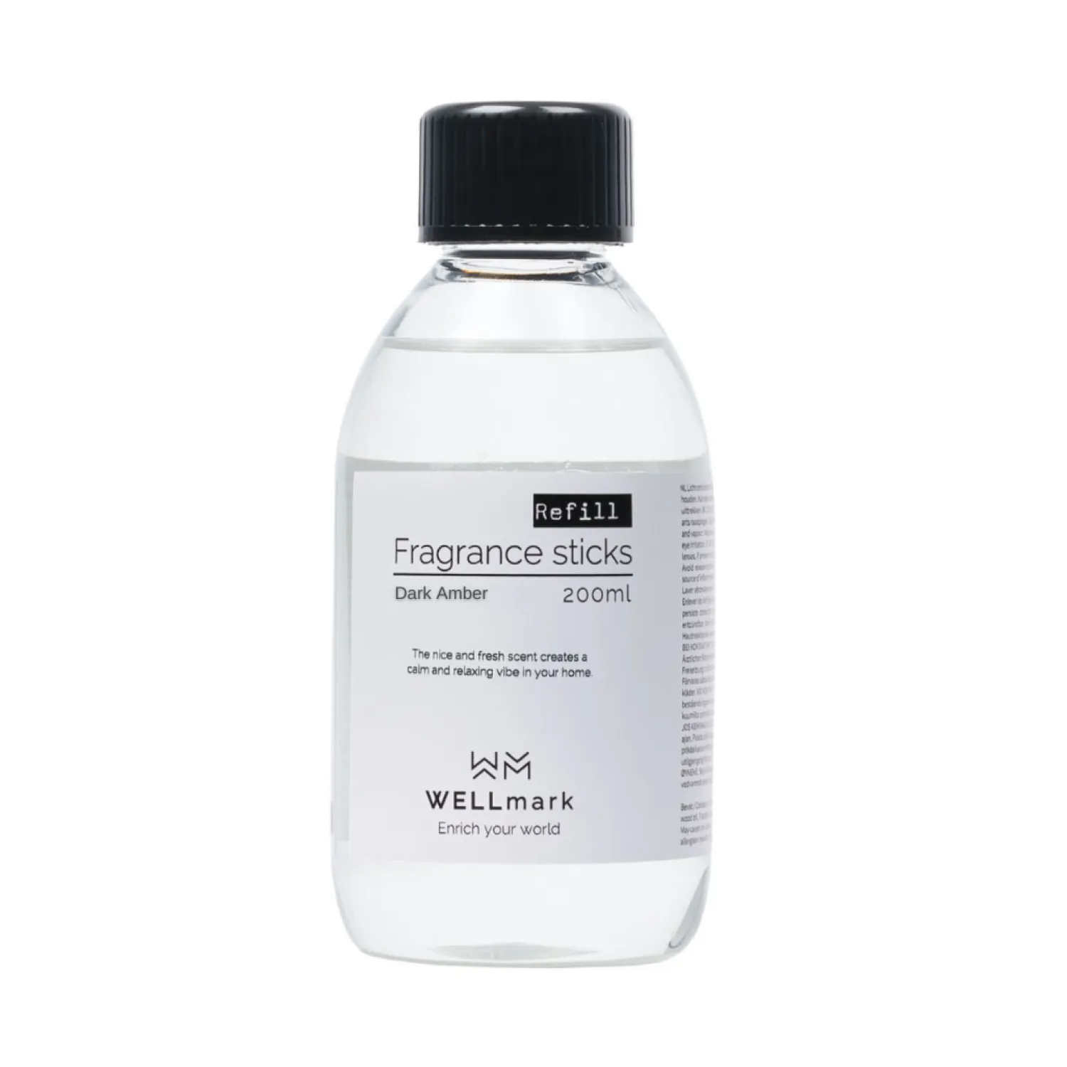 - Refill bottle fragrance sticks dark amber^WELLmark Clearance