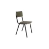 - Back To School stol - Mat Oliven Grøn*Zuiver Discount