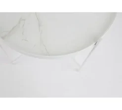 - Sidebord CUPID MARBLE - Hvid^Zuiver New