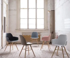 - Stol m/armlæn - ALBERT KUIP - Taupe*Zuiver Sale