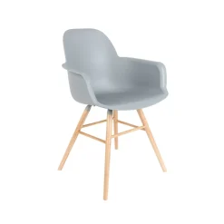 - Stol m/armlæn - ALBERT KUIP - Lys grå^Zuiver Sale